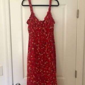 Réalisation par Juliet dress in rouge fleur